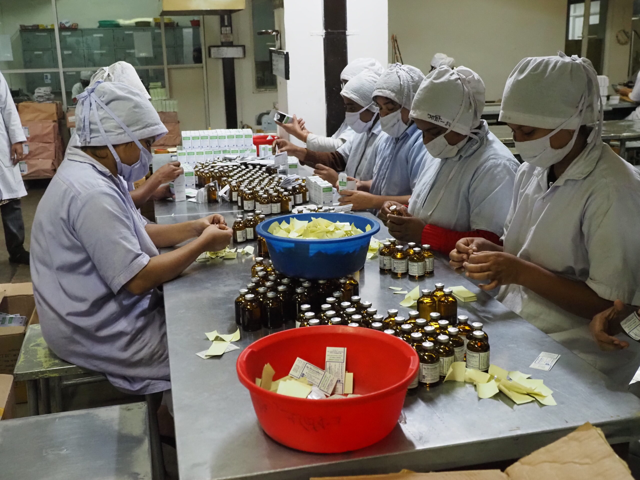 Production de médicaments